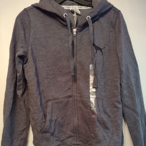 Victoria's Secret Pink love Pink zip up hoodie